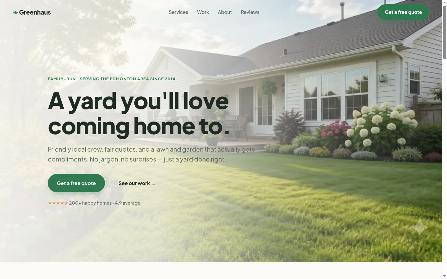 Greenhaus website
