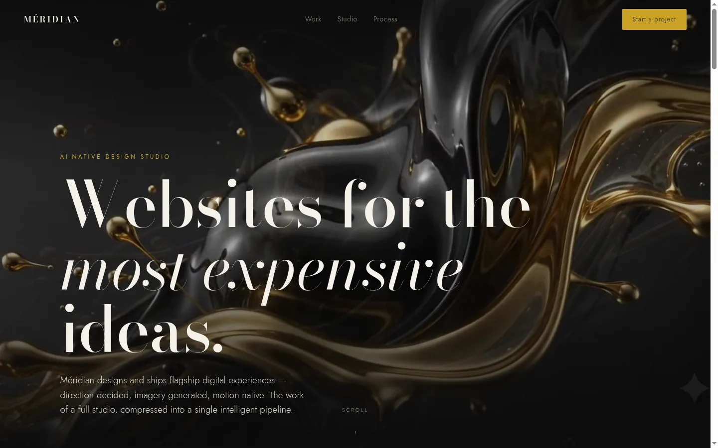 Méridian website
